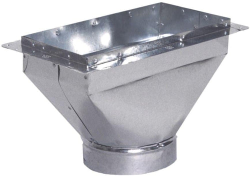 14 in. x 8 in. to 9 in. Register Box with Flange