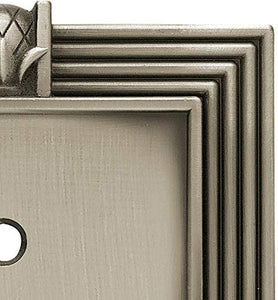 BRAINERD 64460 Pineapple Double Switch Wall Plate / Switch Plate / Cover