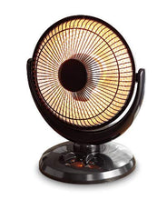 Load image into Gallery viewer, Mainstays Infrared Oscillating Dish Heater, Black Finish, JHS-800H