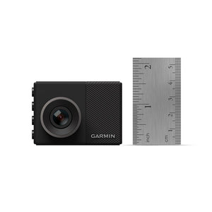 Garmin Dash Cam 45, 1080p 2.0" LCD Screen, Extremely Small GPS-enabled Dash Camera with Loop Recording, G-Sensor and Driver Alerts, Includes Memory Card