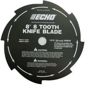 Echo 69600120331 8" 8-Tooth Grass & Weed Blade