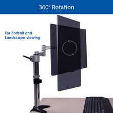 Load image into Gallery viewer, QualGear QG-DM-01-016 13-27&quot; 3-Way Articulating Single Monitor Desk Mount