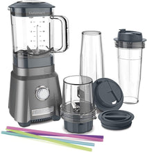 Load image into Gallery viewer, Cuisinart CPB-380 Hurricane Compact Juicing Blender, Gunmetal