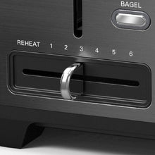 Load image into Gallery viewer, Bella Pro Series 90062 2-Slice Toaster 11.8&quot; (kt-3431) Stainless Steel/Black - New