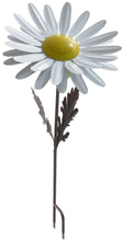 Load image into Gallery viewer, Desert Steel White Daisy Garden Torch – Metal Art Citronella Flower Torch