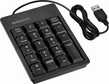 Load image into Gallery viewer, Insignia Wired Keypad - Black - Model: NS-PNKNUM19