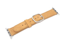 Load image into Gallery viewer, Platinum Leather Watch Strap for Apple Watch (PT-AWB38OSL) Old Saddle - 38MM - New