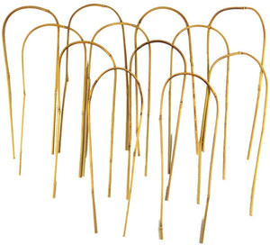 16 in. Bamboo U Trellis Stakes (10 Pack)