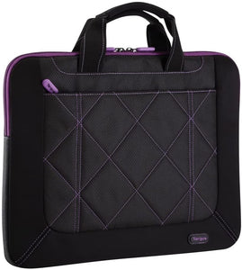 Targus Neoprene Slipcase Sleeve with Shoulder Strap, Professional Business and Travel Laptop
