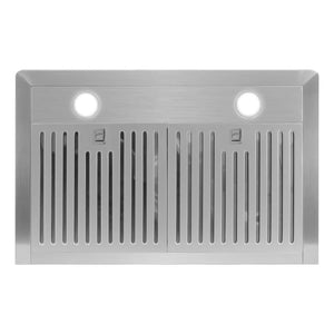 Cosmo Wall Mount Range Hood with Soft Touch Controls, LED Lighting and Permanent Filters