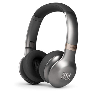 JBL Everest 310GA Wireless Bluetooth On-Ear Headphones with Voice Activation and Built-in Remote and Microphone - Gunmetal