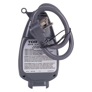 NSi Industries TORK 601A Outdoor Heavy-Duty 15-Amp 24-Hour Mechanical Plug-In General Purpose Timer with 18-Inch Cord - Multiple On/Off Settings - Compatible with Incandescent/Compact Fluorescent/LED