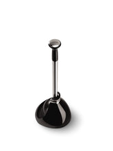 Load image into Gallery viewer, simplehuman Toilet Plunger with Holder, Stainless Steel, Black