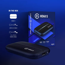 Load image into Gallery viewer, Elgato Game Capture Card HD60 S - Stream and Record in 1080p60, for PlayStation 4, Xbox One &amp; Xbox 360