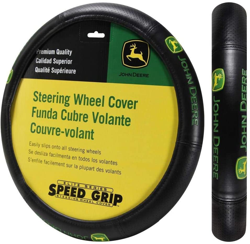 Plasticolor 006624R01 Compatible with/Replacement for Steering Wheel Cover John Deere Elite Grip