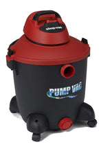 Load image into Gallery viewer, Shop Vac 5821200 12 Gal 5.0 PHP Wet Dry Vacuum with built in Pump will pump out with garden hose. Uses Type U Cartridge, Type R Foam plus Type F Filter Bag