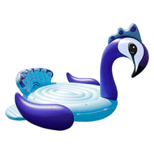 Load image into Gallery viewer, Pretty Peacock Island - Gigantic Inflatable 6-Adult Party Lake Float