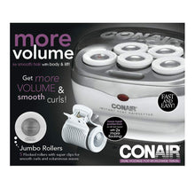 Load image into Gallery viewer, Conair Instant Heat Travel Hot Rollers; White