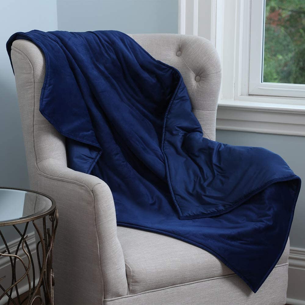 Tranquility. Kids Weighted Blanket Blue 6 lbs STL PRO Inc