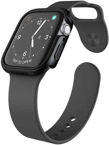 X-Doria Defense Edge, 44mm Apple Watch Case - Premium Aluminum & TPU Bumper Frame, Compatible with Apple Watch Series 4 Only