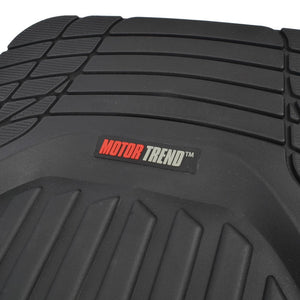 Motor Trend MT-934-BG Motor Trend All Season Deep Dish Rubber Floor Mats