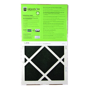 No Toil Castle, One-Year HVAC Furnace Filter, 14” x 24” x 1”