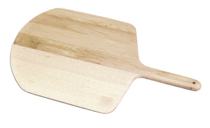 Kitchen Supply Basswood Pizza Peel with Curved End