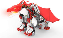 Load image into Gallery viewer, UBTECH JIMU Robot Mythical Series: Firebot Kit/ App-Enabled Building &amp; Coding STEM Robot Kit (606 Pcs), Red, Model:JRA0601