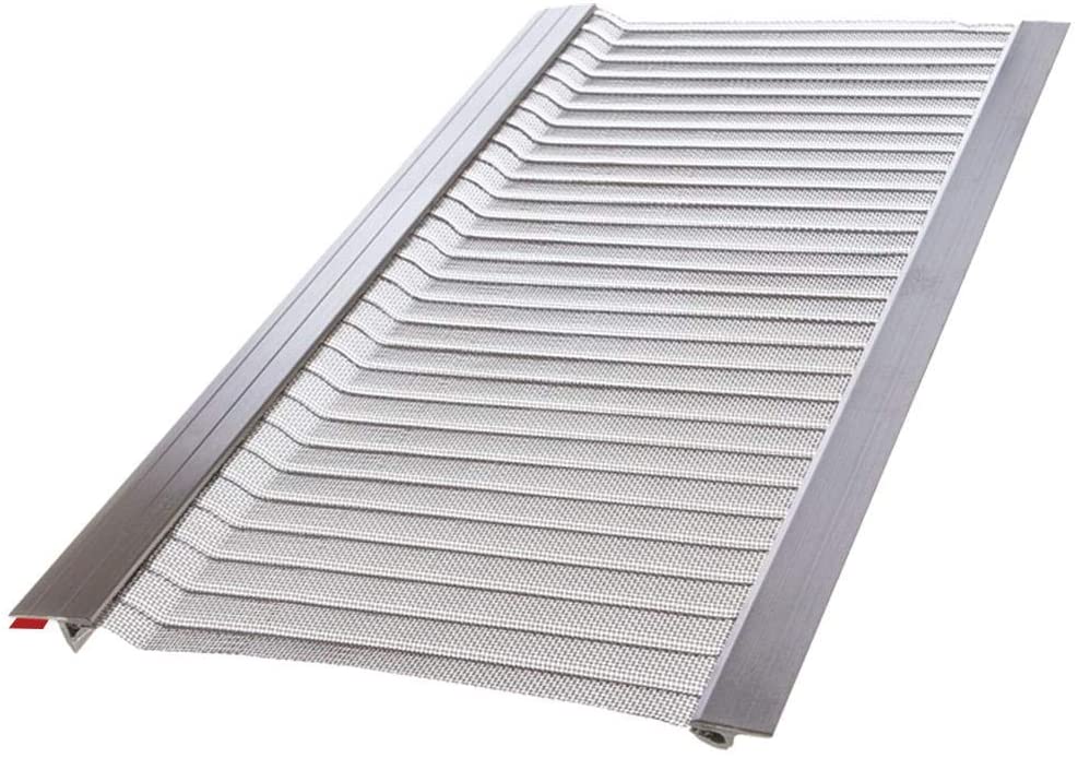 4 ft. Stainless Steel 5 in. Micro-Mesh Gutter Guard (20-Pack)
