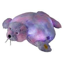 Load image into Gallery viewer, Glow Pets Pillow Pets Seal 16&quot; opens to a 15 inch pillow
