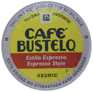 Café Bustelo Espresso Roast 48 K Cup Packs