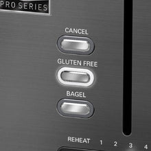Load image into Gallery viewer, Bella Pro Series 90062 2-Slice Toaster 11.8&quot; (kt-3431) Stainless Steel/Black - New