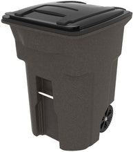 Load image into Gallery viewer, Toter 25532-R1279 Residential Heavy Duty Two Wheeled Trash Can, 32 gallon, Brownstone