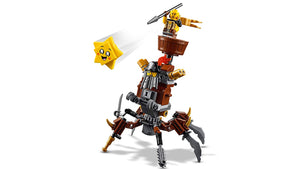 LEGO THE LEGO MOVIE 2 Battle-Ready Batman and MetalBeard 70836 Building Kit, Superhero and Pirate Mech Toy, New 2019 (168 Pieces)
