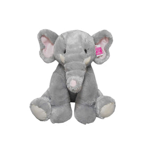 Way To Celebrate Valentin's Valentines Day Gift Soft Plush Stuffed Animal Jungle Plush, Elephant