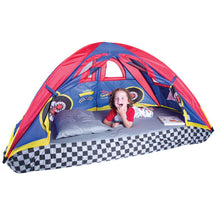 Load image into Gallery viewer, Pacific Play Tents 19711 Kids Rad Racer Bed Tent Playhouse - Full Size Mattress