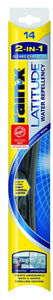 Rain-X 5079272-2 Latitude 2-IN-1 Water Repellency Wiper Blade, 14" (Pack of 1)