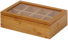 Load image into Gallery viewer, Bamboo Tea Box, 12 Inch (Natural)