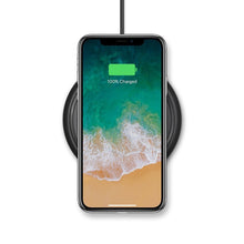 Load image into Gallery viewer, mophie - Wireless Charge Pad - Apple Optimized - 7.5W Qi Wireless Technology for iPhone Xr, Xs Max, X / Xs, 8 and 8 Plus - Black