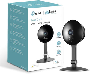 Kasa Indoor Camera by TP-Link, 1080p HD Smart Home Security Camera with Night Vision, 2-Way Audio, Motion Detection for Pet Baby Monitor, Works with Alexa & Google Home (KC120)