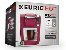 Load image into Gallery viewer, Keurig K15 Coffee Brewer - Red