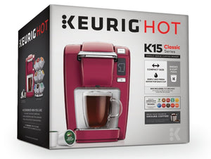 Keurig K15 Coffee Brewer - Red