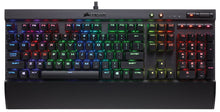 Load image into Gallery viewer, CORSAIR K70 RGB RAPIDFIRE Mechanical Gaming Keyboard - USB Passthrough &amp; Media Controls - Fastest &amp; Linear - Cherry MX Speed - RGB LED Backlit