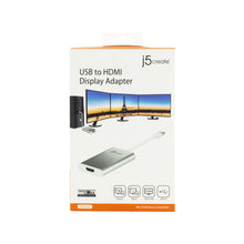 Load image into Gallery viewer, j5create USB to HDMI Display Adapter JUA250