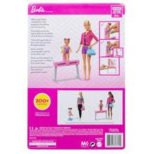 Load image into Gallery viewer, Barbie Gymnastics Coach Doll &amp; Playset