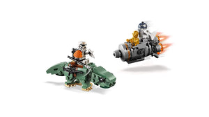 LEGO Star Wars: A New Hope Escape Pod vs. Dewback Microfighters 75228 Building Kit, New 2019 (177 Pieces)