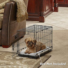 Load image into Gallery viewer, Dog Crate | MidWest Life Stages XS Folding Metal Dog Crate | Divider Panel, Floor Protecting Feet, Leak-Proof Dog Tray | 22L x 13W x 16H inches, XS Dog Breed