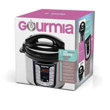 Load image into Gallery viewer, Gourmia GPC-400 GPC400 Pressure Cooker, Silver