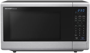 SHARP SMC1132CS Countertop Microwave 1.1 cu. ft. Capacity with 1000 Cooking Watts in Stainless Steel