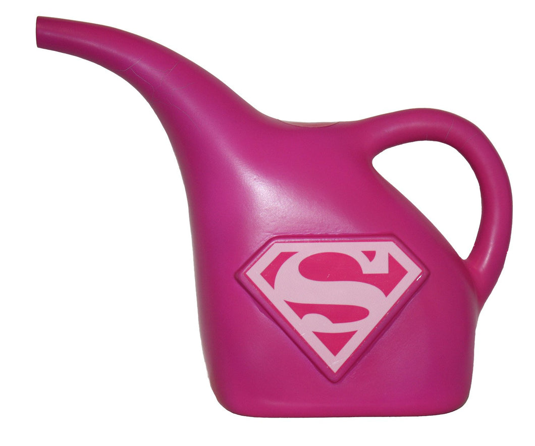 MidWest Quality Gloves DC Comics Friends Super Girl Kids Plastic Garden Watering Can, Toddler, Multicolor